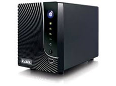 ZyXEL NSA221 EE Многофункциональный сетевой RAID-накопитель с интерфейсом Gigabit Ethernet, медиасервером и автономным менеджером закачки ZyXEL NSA221 EE фото, купить, цена, магазин